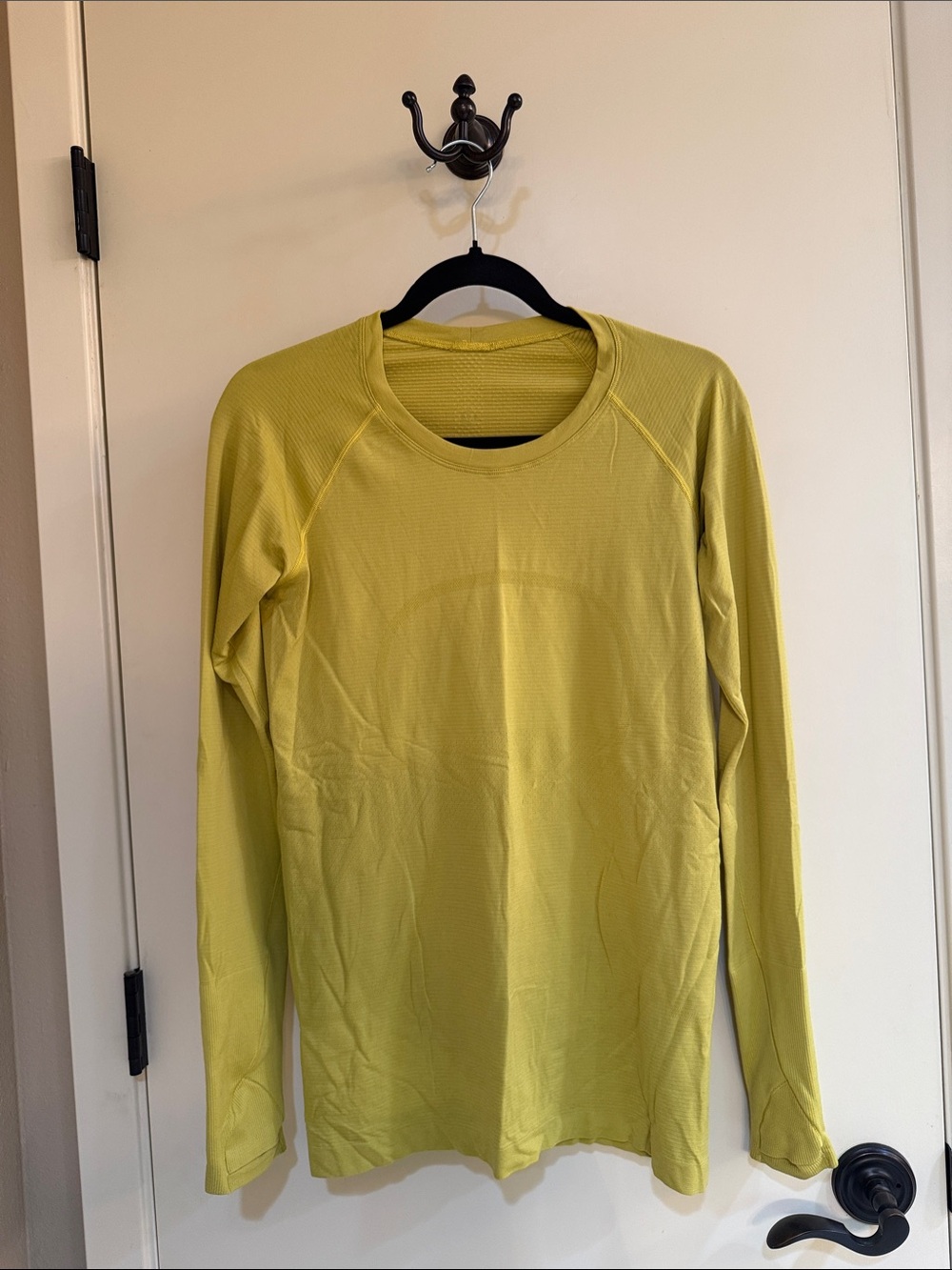 lululemon athletica Long Sleeve Active Top - Chartreuse Yellow